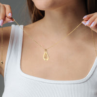 Thumbnail for Brother & Sisters Necklace Birth Flower Name Necklace