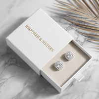 Thumbnail for Ohrstecker edelstahl — in der Geschenkbox, Silber | SKU: 505263