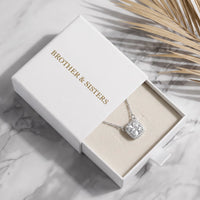 Thumbnail for Kette zirkonia — in der Geschenkbox, Silber | SKU: 505721