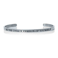 Thumbnail for Spruch armband — Produktfoto auf weißem Hintergrund, Silber