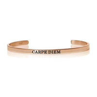 Thumbnail for Carpe diem armband — Produktfoto auf weißem Hintergrund, Roségold