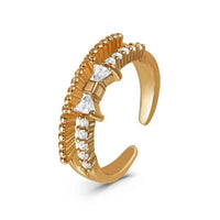 Thumbnail for Schmetterling ring — Produktfoto auf weißem Hintergrund, Gold