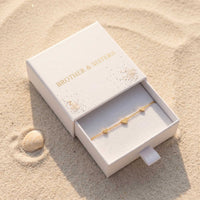 Thumbnail for Fußkettchen Gold Herz-Station