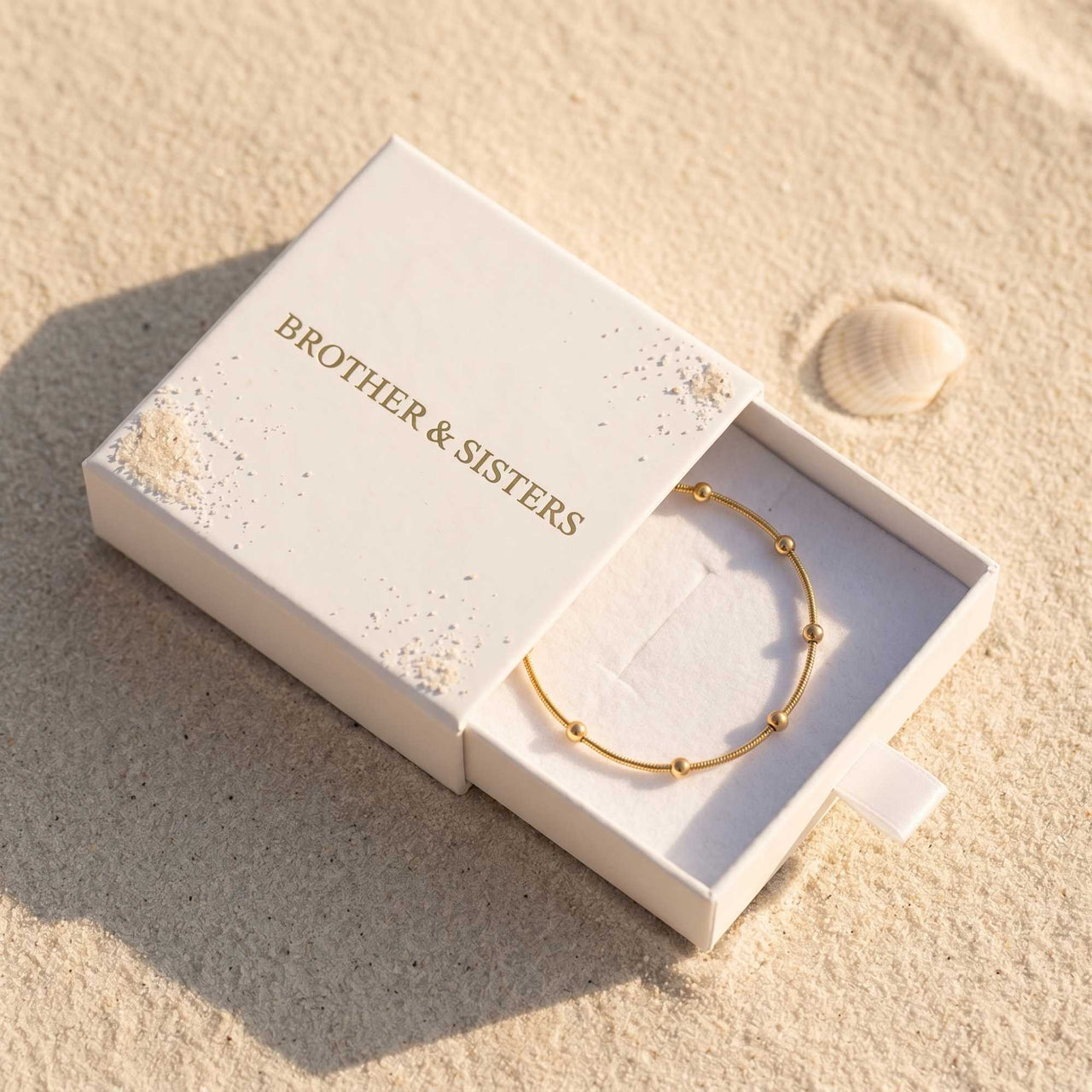 Taormina Fußkettchen Gold Satellite