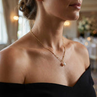 Thumbnail for Perlen Tropfen Halskette