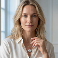 Thumbnail for Runde Foto-Medaillon-Kette