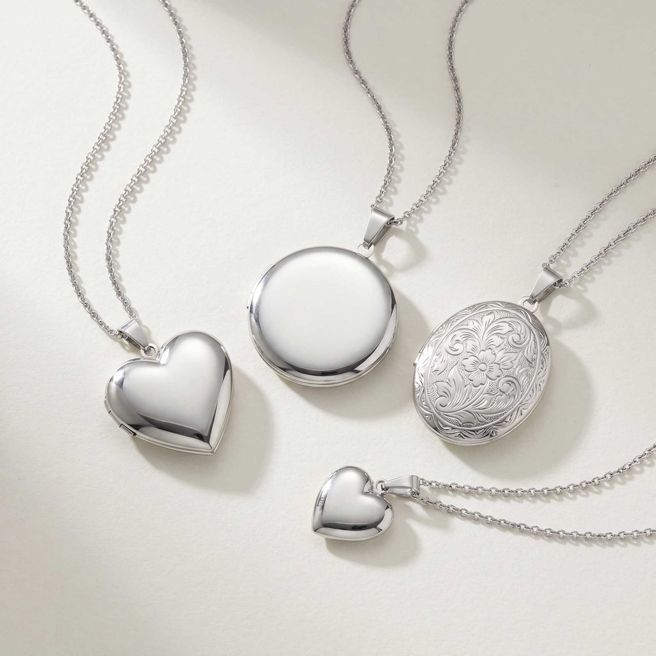 Runde Foto-Medaillon-Kette