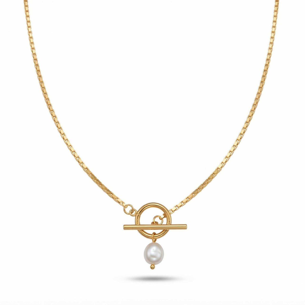 La Isla Perlen Toggle Halskette