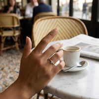 Thumbnail for Kristall Blumen Ring