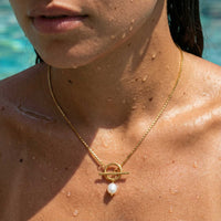 Thumbnail for La Isla Perlen Toggle Halskette