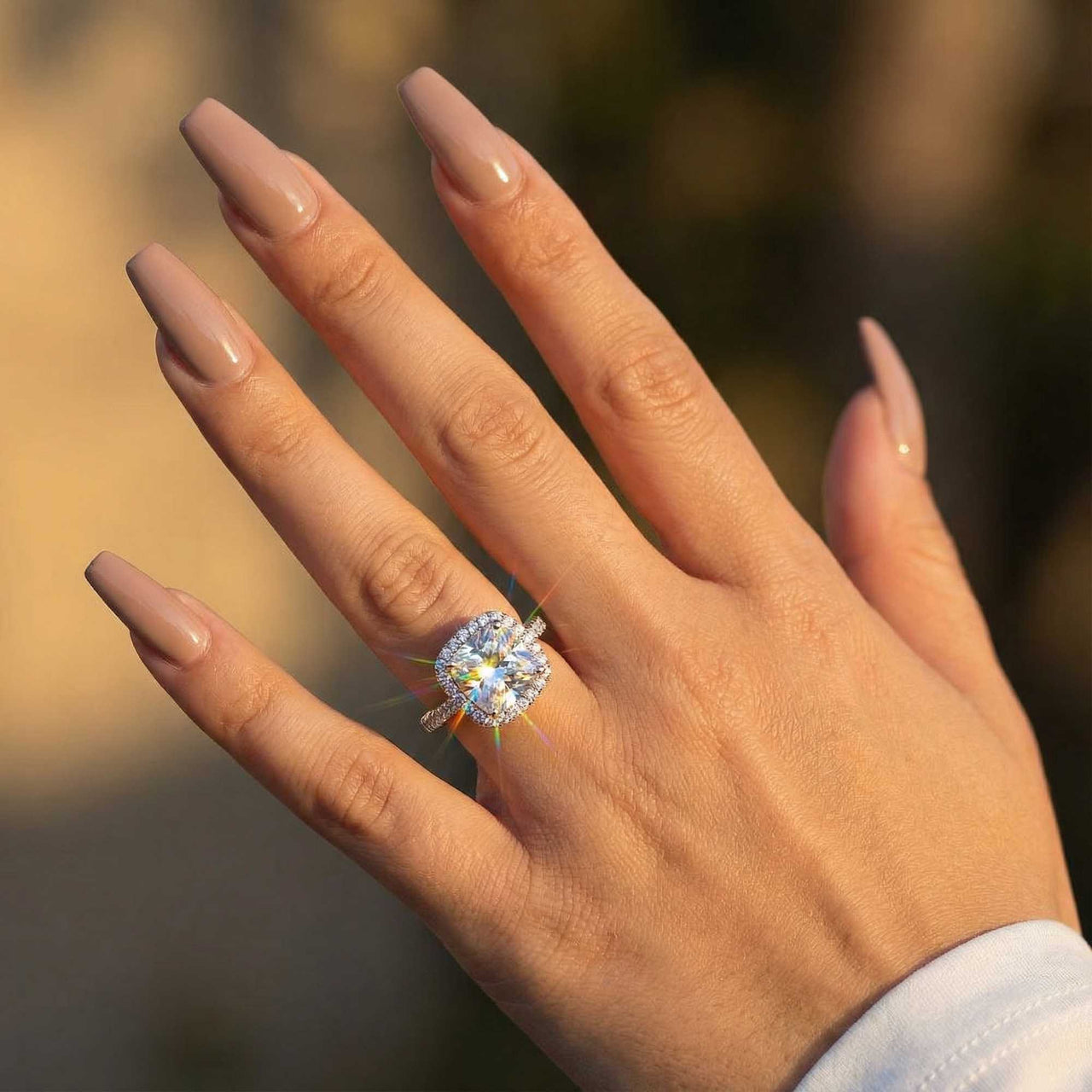 Silberner Zeitloser Ring