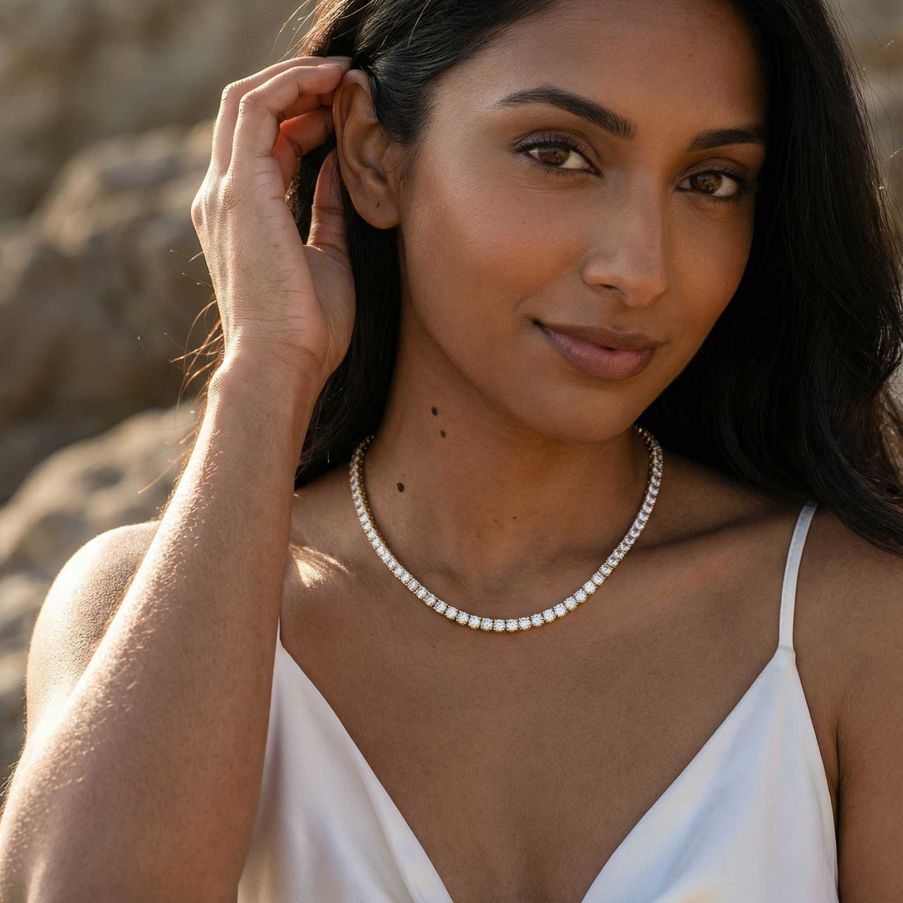 Isolde Tennis Halskette