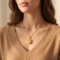 Thumbnail for Runde Foto-Medaillon-Kette