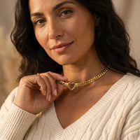 Thumbnail for Vali Herz-Choker Halskette