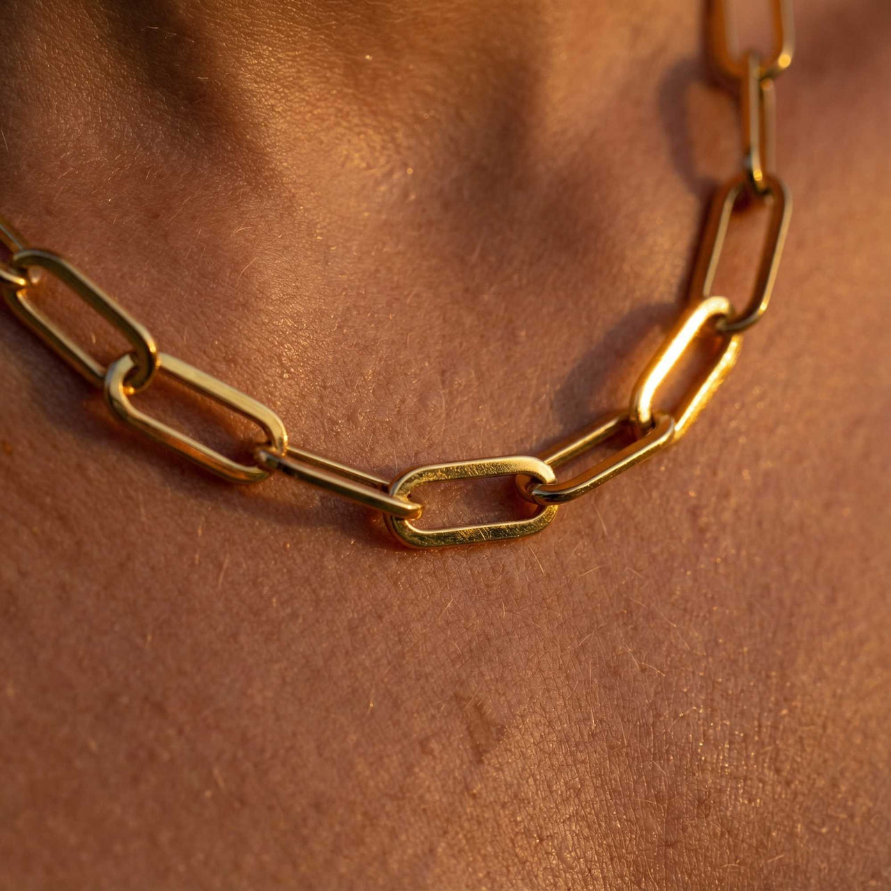 Ria Büroklammer-Ketten Halskette