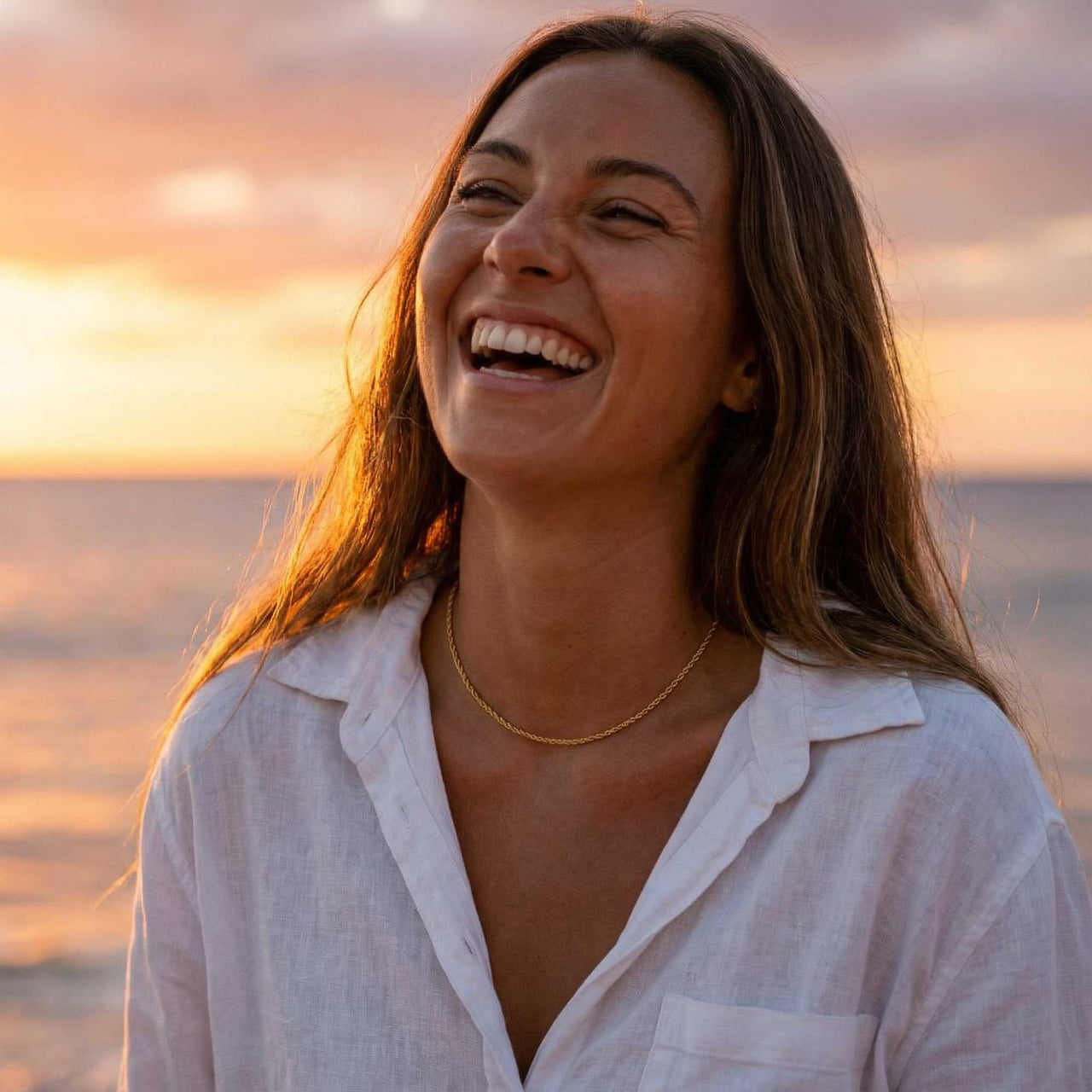 Kordelkette Halskette