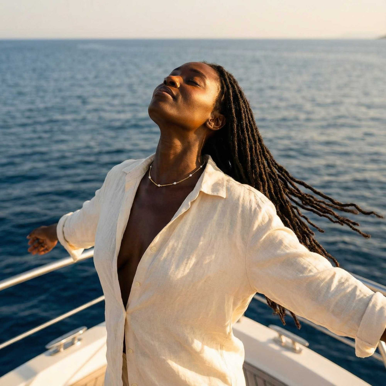 Zarter Perlen Choker