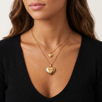 Thumbnail for Love Herz-Medaillon Halskette mit Foto