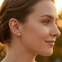 Thumbnail for Kristall Blumen Ohrstecker