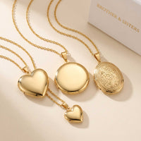 Thumbnail for Runde Foto-Medaillon-Kette