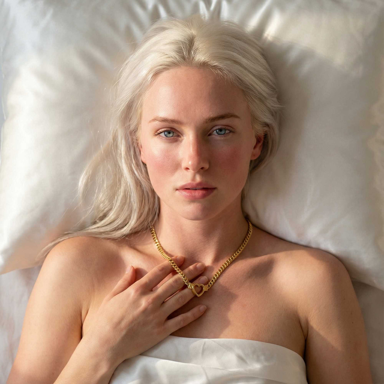 Vali Herz-Choker Halskette