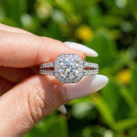 Thumbnail for Silberner Quadratring