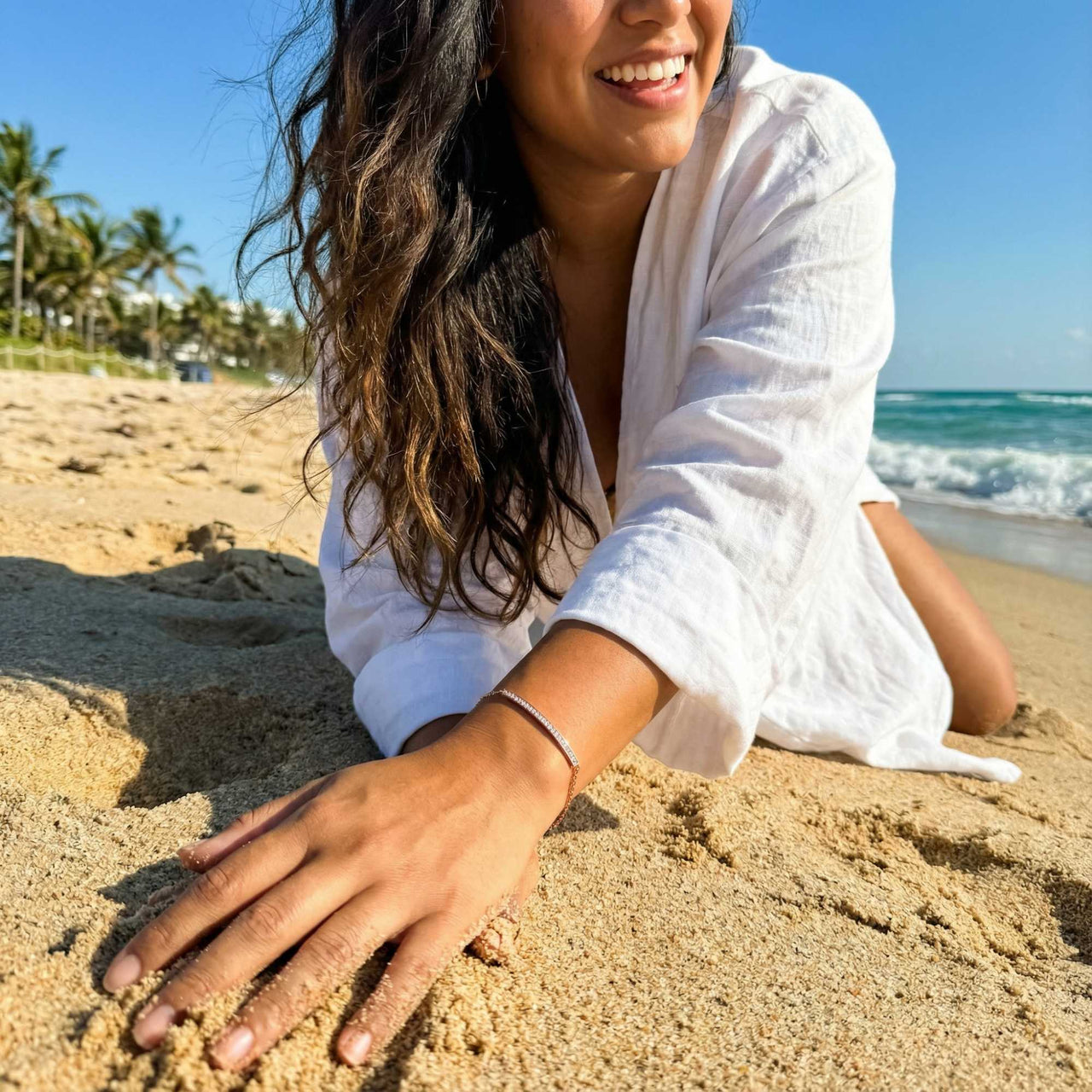 Armreif mit österreichischen Kristallen