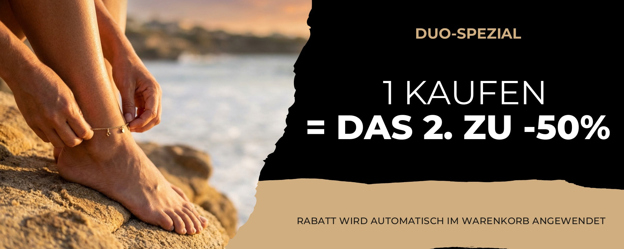 Anklets - Duo-Spezial 1 kaufen 2. zu -50%