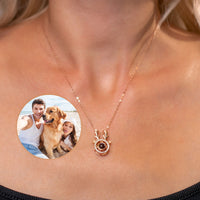 Thumbnail for Reindeer Photo Necklace