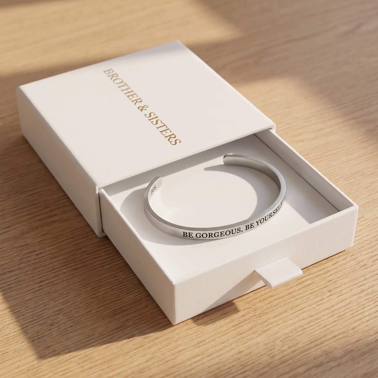 Armband damen — in der Geschenkbox, Silber | SKU: bgby-rg