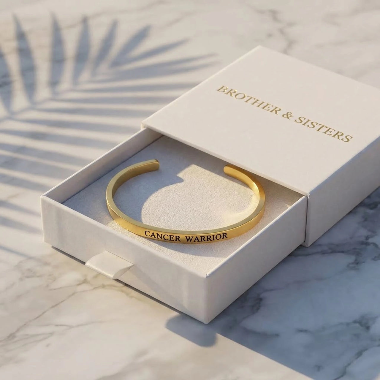 Mutmach armband — in der Geschenkbox, Gold | SKU: 7220397-gold-plated-color