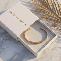 Thumbnail for Armreif mit gravur — in der Geschenkbox, Roségold | SKU: 7220397-rose-gold-plated