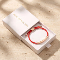 Thumbnail for Kordelarmband — in der Geschenkbox, Roségold | SKU: lamour-rg