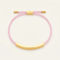 Thumbnail for Armband rosa — Produktfoto auf weißem Hintergrund, Gold | SKU: lecorail-g
