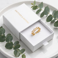 Thumbnail for Herzring gold — in der Geschenkbox, Gold | SKU: lescoeurs