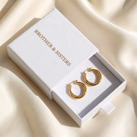 Thumbnail for Creolen — in der Geschenkbox, Gold | SKU: lescroisees