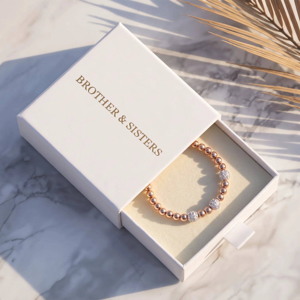Wasserfester schmuck — in der Geschenkbox, Roségold | SKU: 25535342-rose-gold