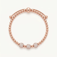 Thumbnail for Kugelarmband — Produktfoto auf weißem Hintergrund, Roségold | SKU: 25535342-rose-gold