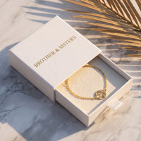 Thumbnail for Weltkugel armband — in der Geschenkbox, Gold | SKU: 22665062-gold