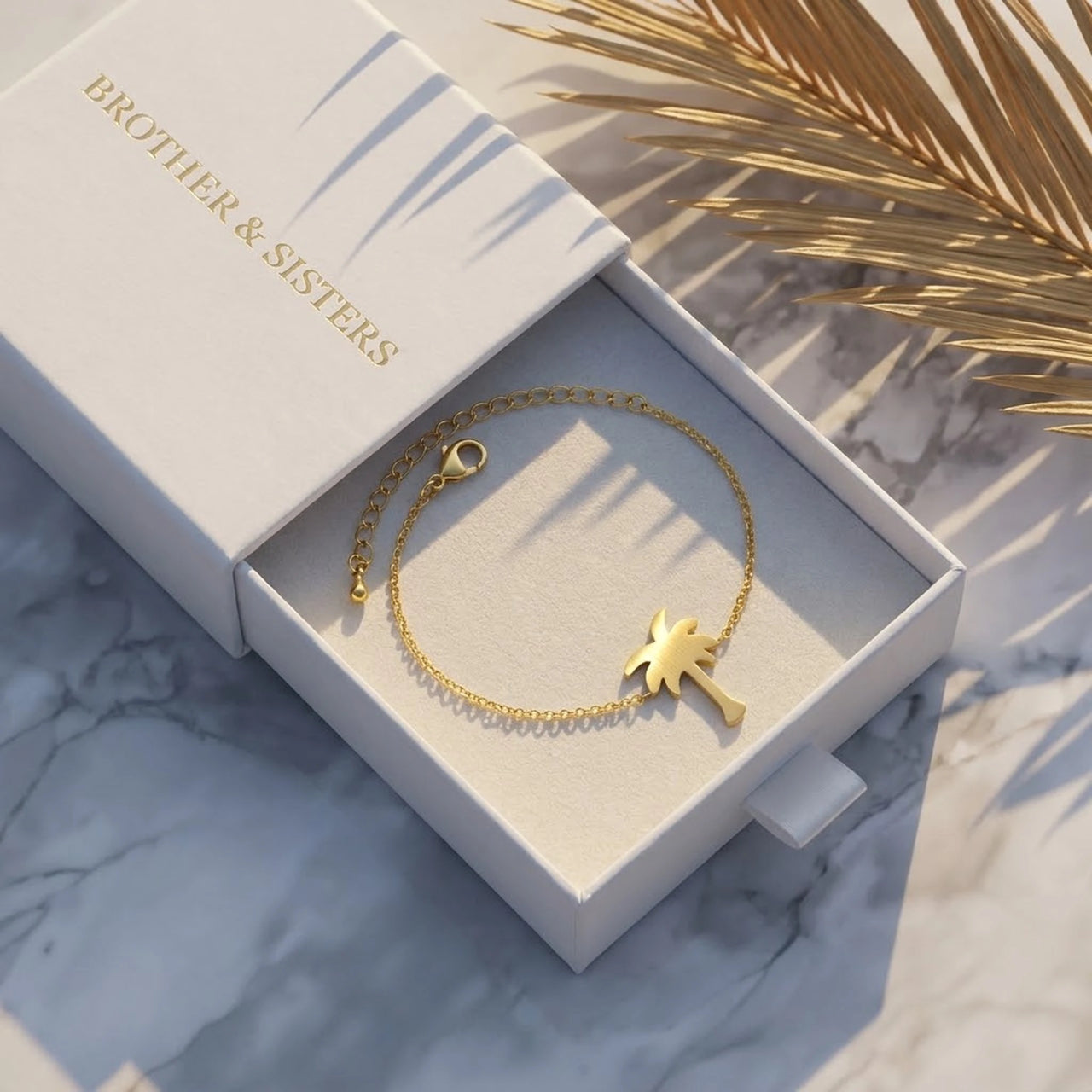 Wasserfestes armband — in der Geschenkbox, Gold | SKU: 7819407-gold-color