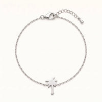 Thumbnail for Palmen armband — Produktfoto auf weißem Hintergrund, Silber | SKU: 7819407-silver-plated