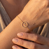 Thumbnail for Meer armband — Nahaufnahme der Details, Gold | SKU: 17429078-gold