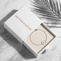 Thumbnail for Welle armband — in der Geschenkbox, Silber | SKU: 17429078-white-gold