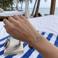 Thumbnail for Wasserfester schmuck — getragen, echte Größe, Silber | SKU: 17429078-white-gold