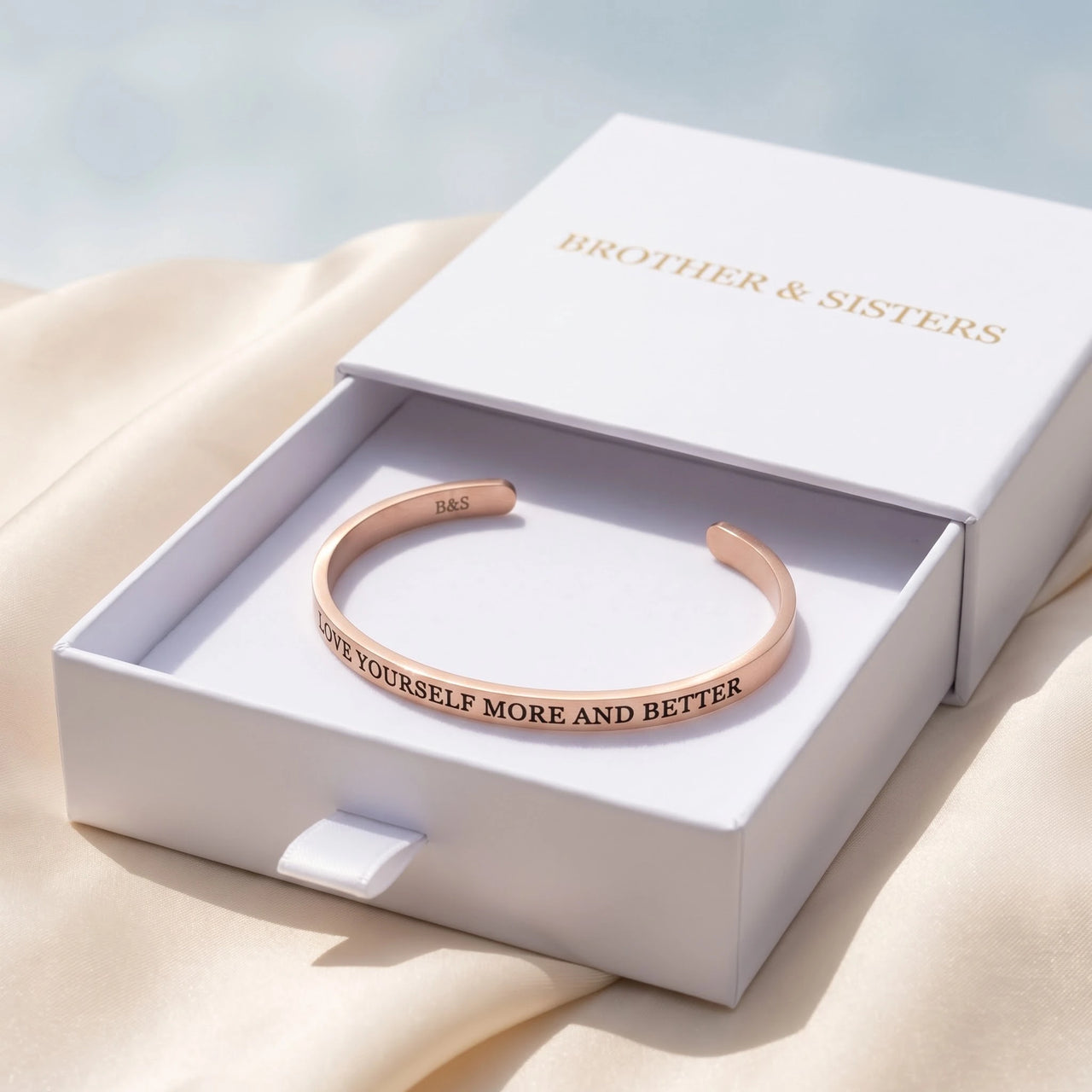 Selbstliebe geschenk — in der Geschenkbox, Roségold | SKU: lymab-rg