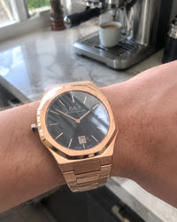 Thumbnail for Royal men's watch, close-up on the wrist – Brother & Sisters (SKU 01122019-royal)