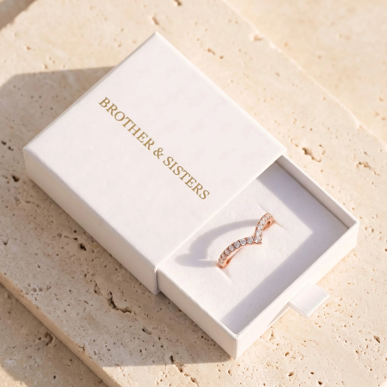 Stapelringe — in der Geschenkbox, Roségold | SKU: 10645547-4.5-rose-gold