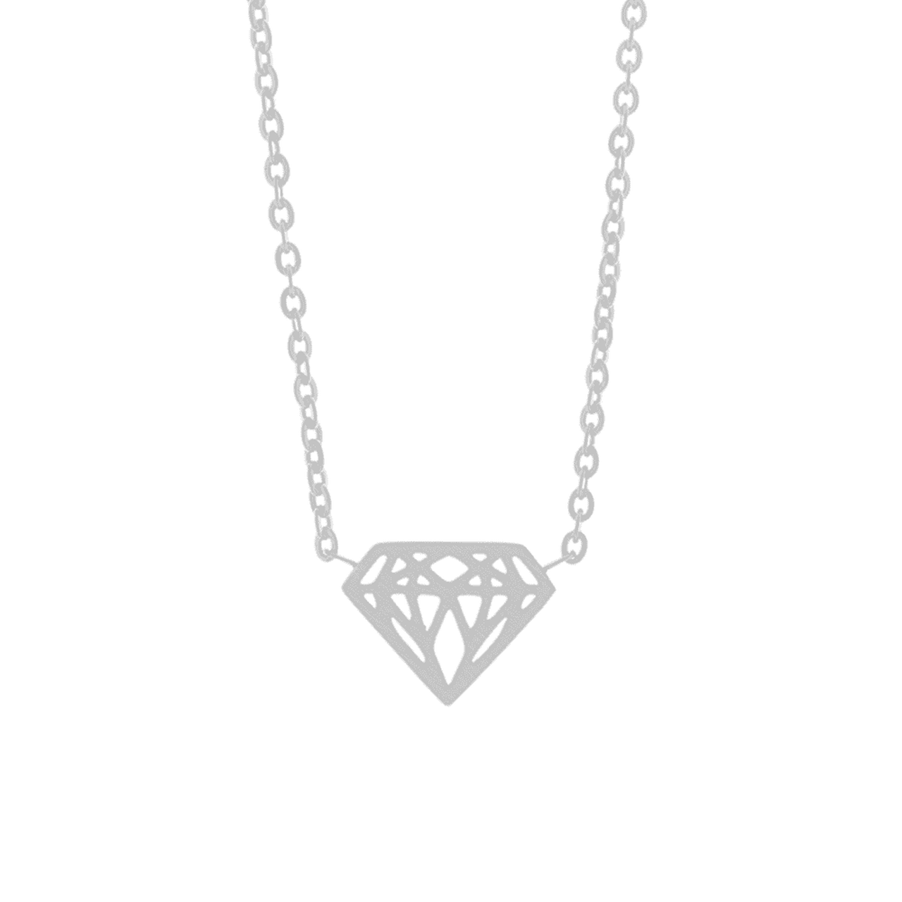 Little Diamond Necklace Necklace 18k White Gold Brother & Sisters